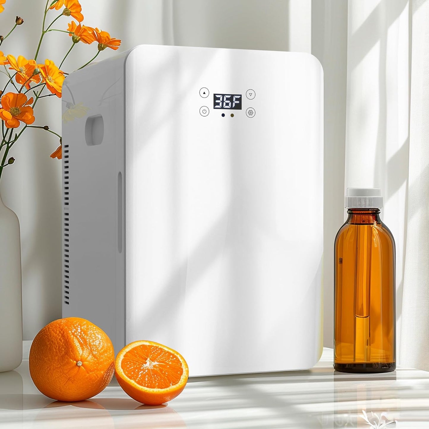 22L Mini Fridge for Bedroom - Portable Cooler & Warmer