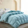 SNOWMAN Premium Down Comforter Cal King Size - All Season Luxury