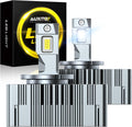 AUXITO D5S LED Bulbs 30000LM 6000K - High Brightness HID Replacement