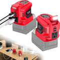 Power Inverter Compatible with Milwaukee 18V Battery - Portable 200W