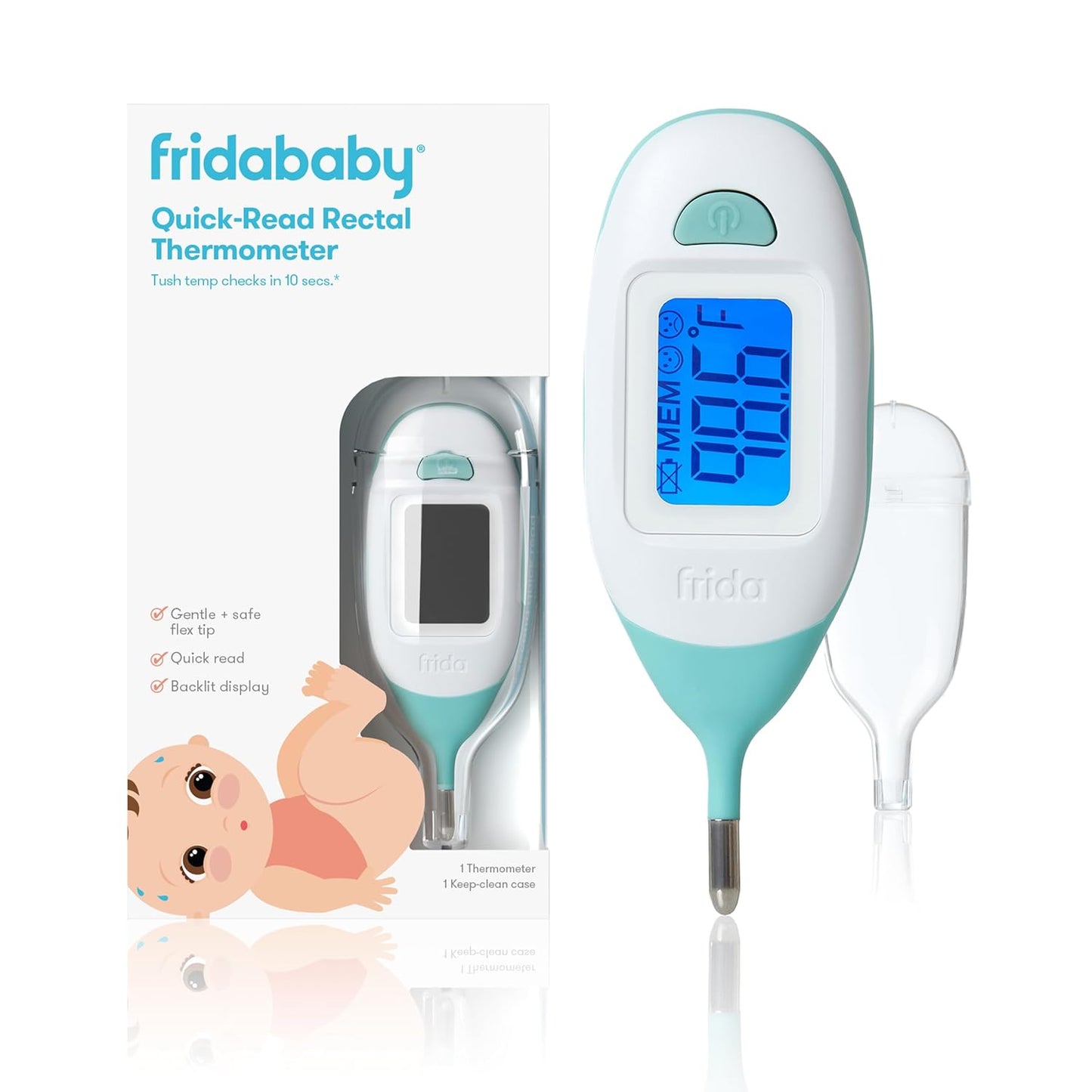 Frida Baby Digital Rectal Thermometer - Gentle & Accurate