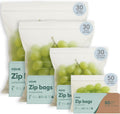 Compostable Storage Bags Bundle 140 Count - Multi-Size Zero-Waste Set