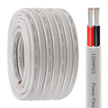 12 Gauge Duplex Marine Wire Tinned Copper Boat Cable - Durable 50ft