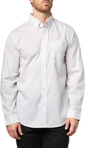 Dockers Men's Classic Fit Long Sleeve Shirt with Stain Resistance