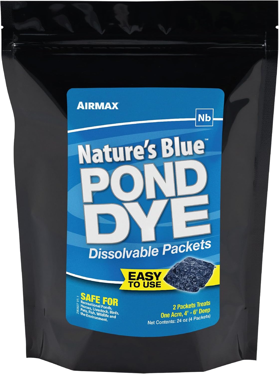 Airmax Pond Dye Packets for Large Pond & Lake Water Clarity