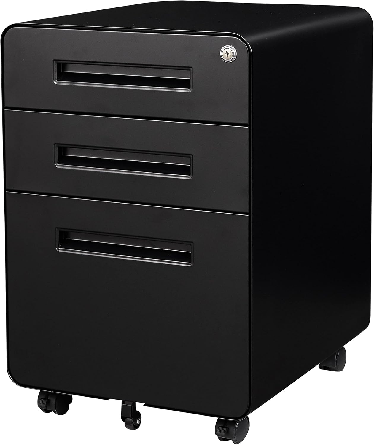 3 Drawer File Cabinet with Lock for Home Office by SISESOL