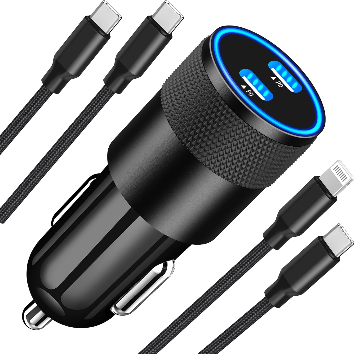 Fast Charge on the Go: Braveridge MFi Certified Car Charger