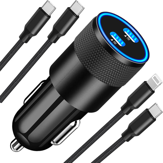 Fast Charge on the Go: Braveridge MFi Certified Car Charger