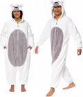 Funziez Sherpa Bear Adult Onesie - Plush Teddy Cosplay Suit