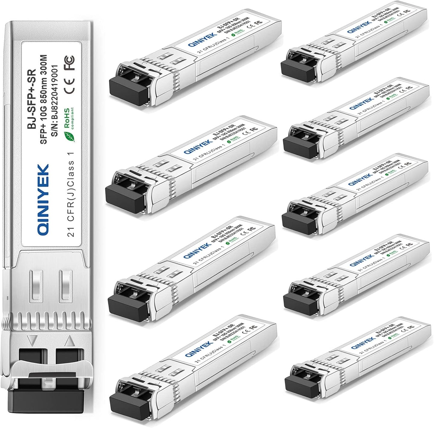10GBase-SR SFP+ Transceiver 10Pack for High-Speed Networking
