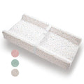 Organic Cotton Contoured Baby Changing Pad - Soft Waterproof