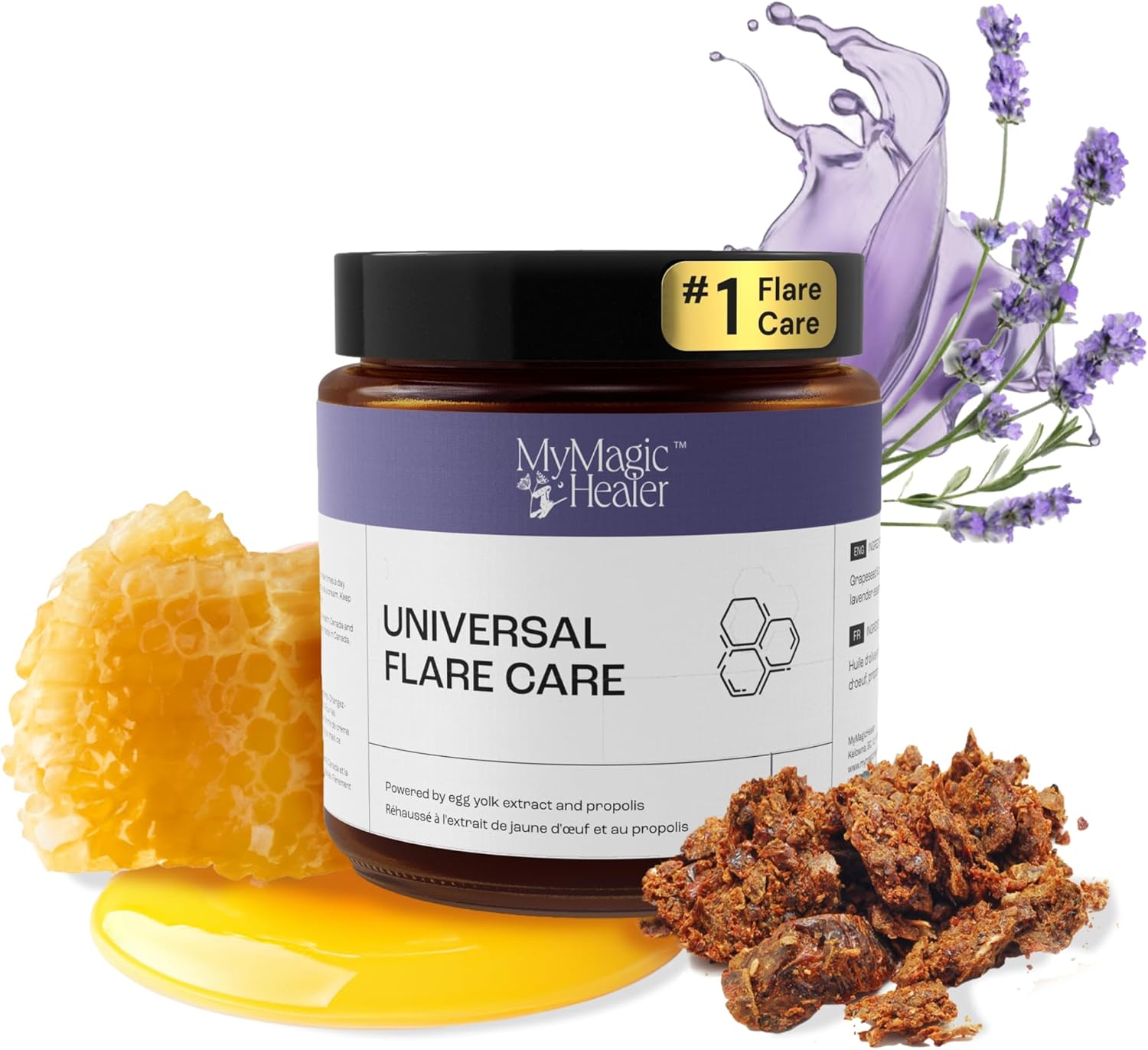 Universal Flare Care for Skin Issues with Propolis & Egg Yolk