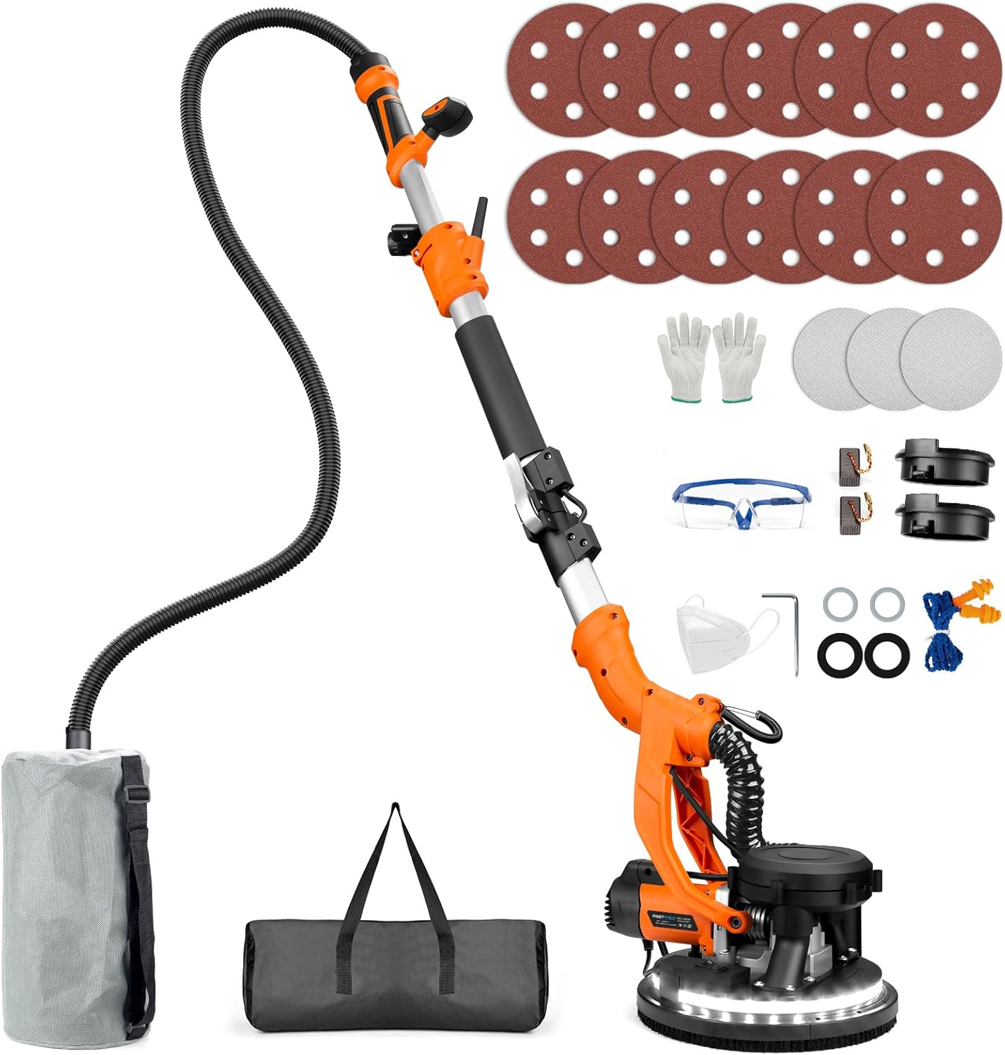 Protmex Drywall Sander for Efficient Popcorn Ceiling Removal