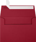 LUXPaper A4 Invitation Envelopes Garnet Red - Peel & Press Seal
