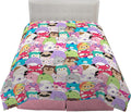 Franco Squishmallows Bedding Reversible Microfiber Comforter - Full