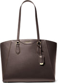 Leather Taryn Large Top-Zip Tote for Women - Structured Everyday Bag