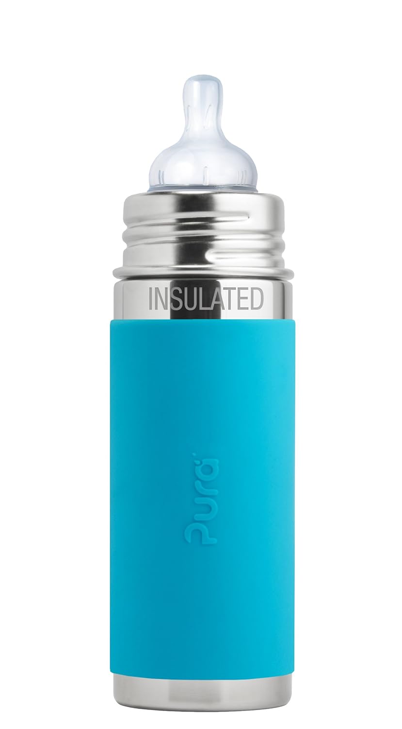 Pura Kiki 7oz Stainless Steel Infant Bottle for Eco-Friendly Feeding