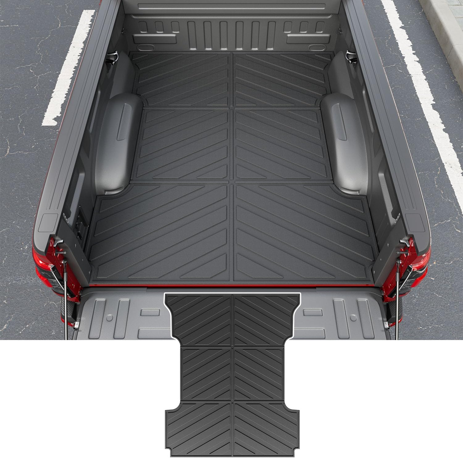 6.5FT Truck Bed Mat for 2015-2025 Ford F150 - Durable Protection