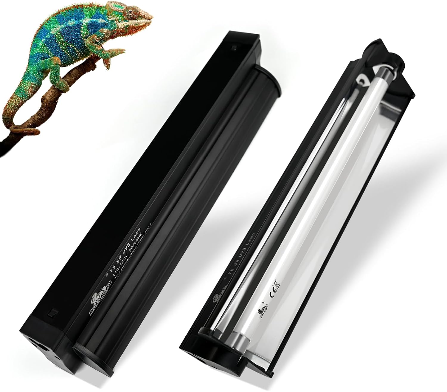 T5 UVB Lighting Combo Kit for Reptiles - Essential UVB Fixture
