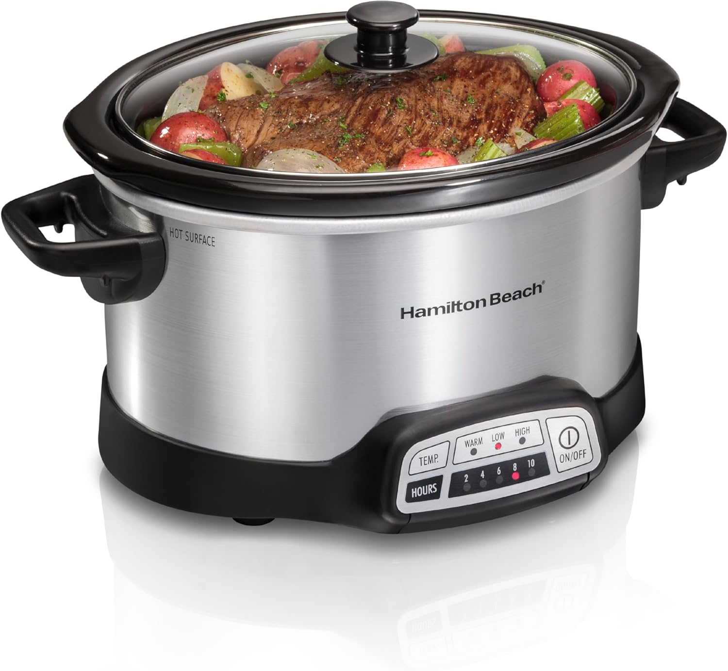 Hamilton Beach 4 Quart Programmable Slow Cooker for Easy Meals