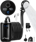 WADEO Portable Camp Shower with Temp Display