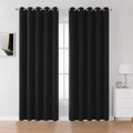 DUALIFE Blackout Room Divider Curtains for Large Windows - Privacy