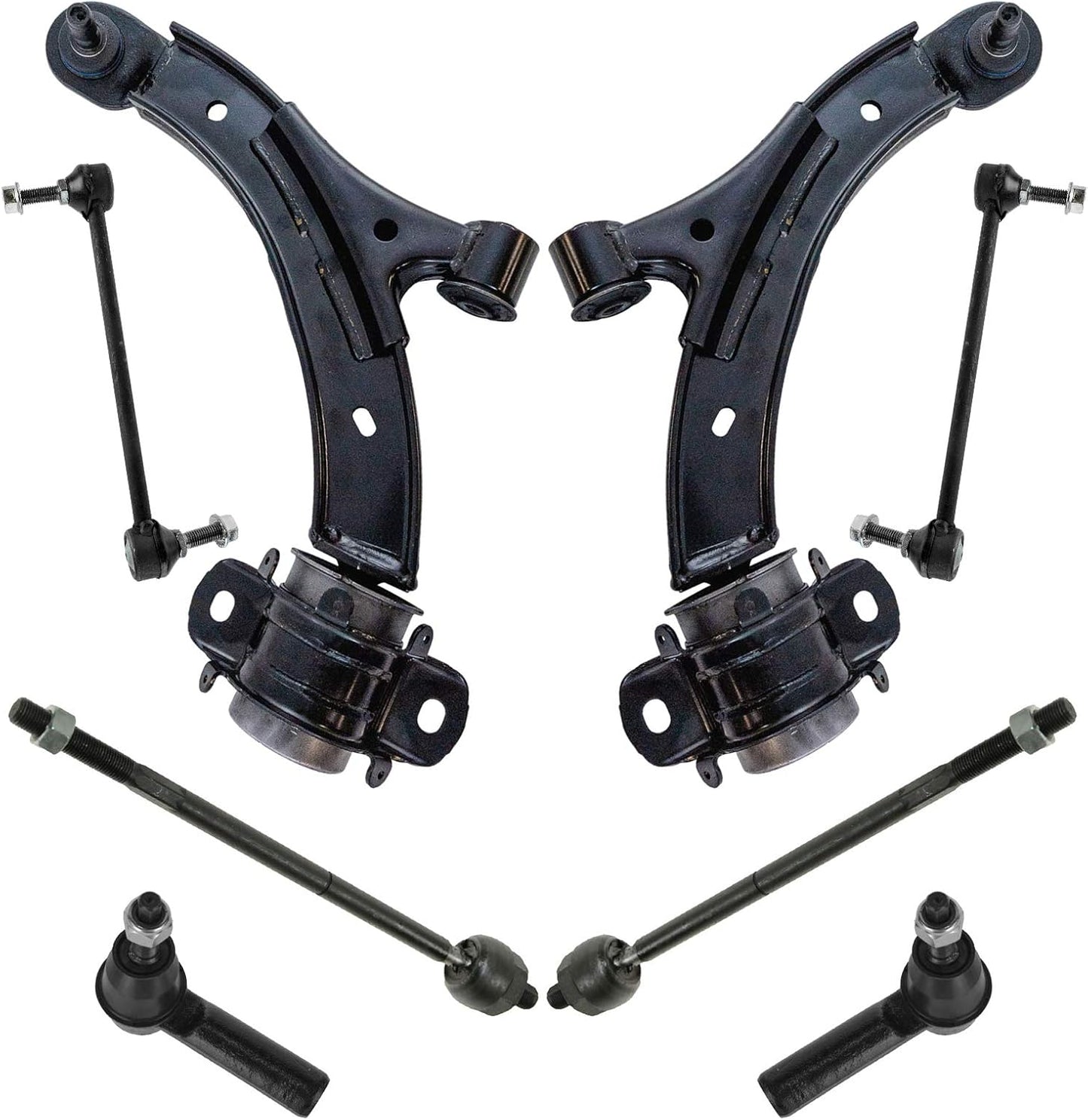TRQ Front Steering & Suspension Kit for 2010 Ford Mustang