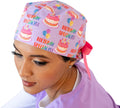 Ponytail Scrub Cap - Fully Adjustable, Durable Cotton
