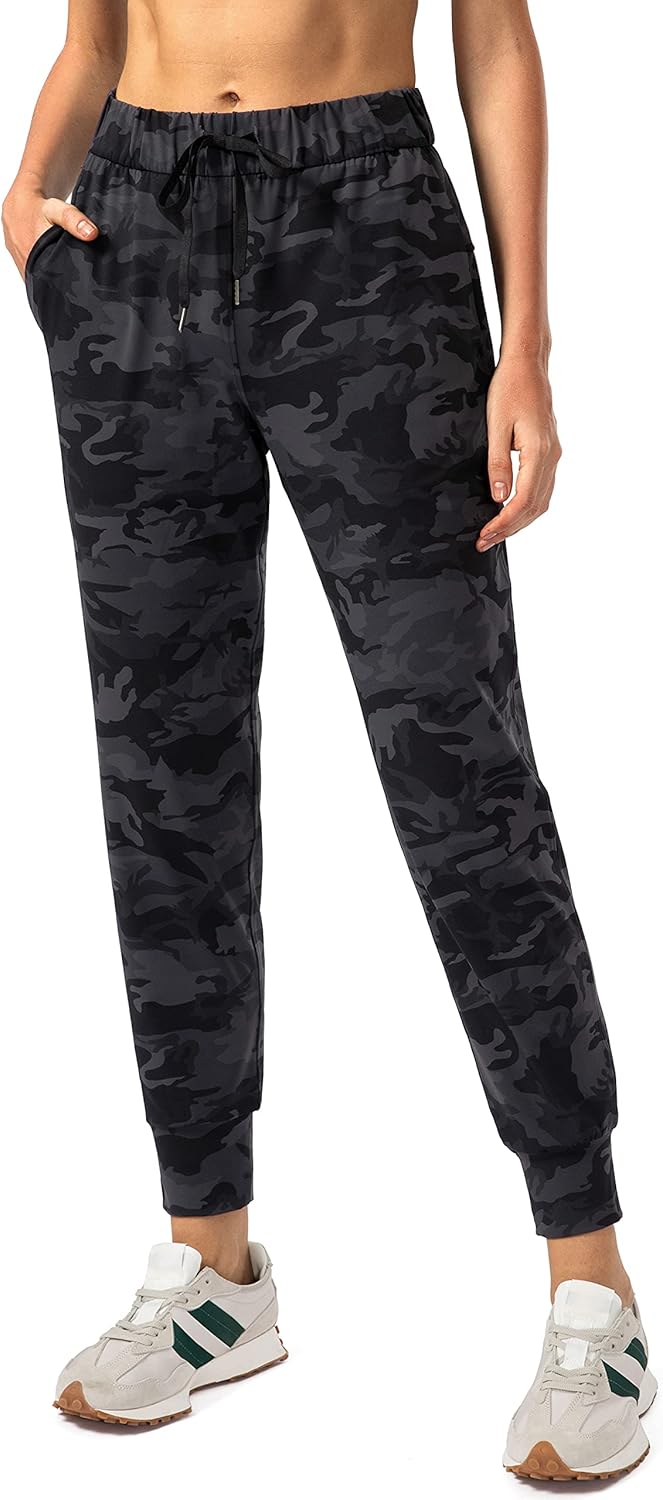 SANTINY Women's Joggers Pants for Comfortable Running and Lounge