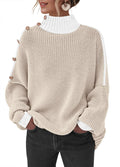 Sweater for Women Winter Turtleneck Long Sleeve Pullover - Cozy