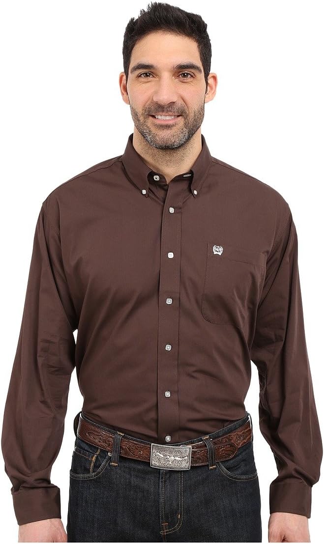 Cinch Men's Classic Fit Long Sleeve Button Down Shirt Review