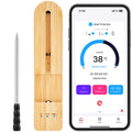 Wireless Smart Meat Thermometer with Bluetooth - Long Range Precision