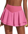 Pleated tennis skirt for women with tummy control by PINSPARK