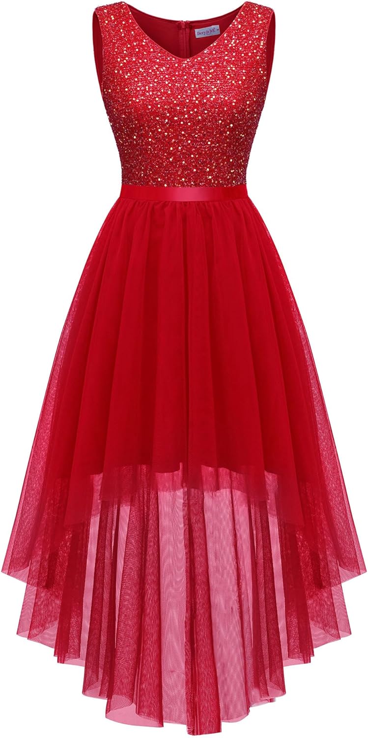 BeryLove Cocktail Formal Dresses for Weddings and Parties