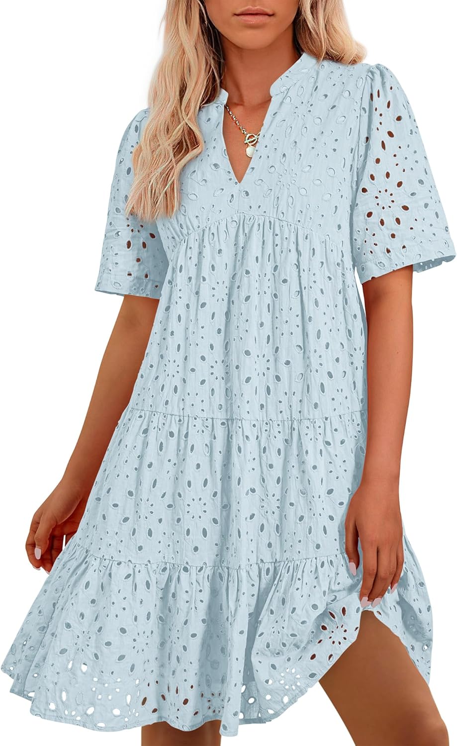 BTFBM Womens Boho Summer Dresses for Casual Beach Vacations