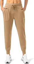 Women's Joggers Pants High Waist Workout Sweatpants - Deep Pockets