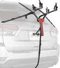 Ultra Compact Folding 2-Bike Trunk Mount Rack - Portable Trunk Rack