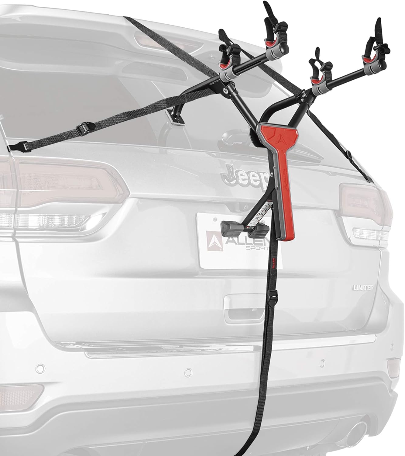 Ultra Compact Folding 2-Bike Trunk Mount Rack for Easy Travel