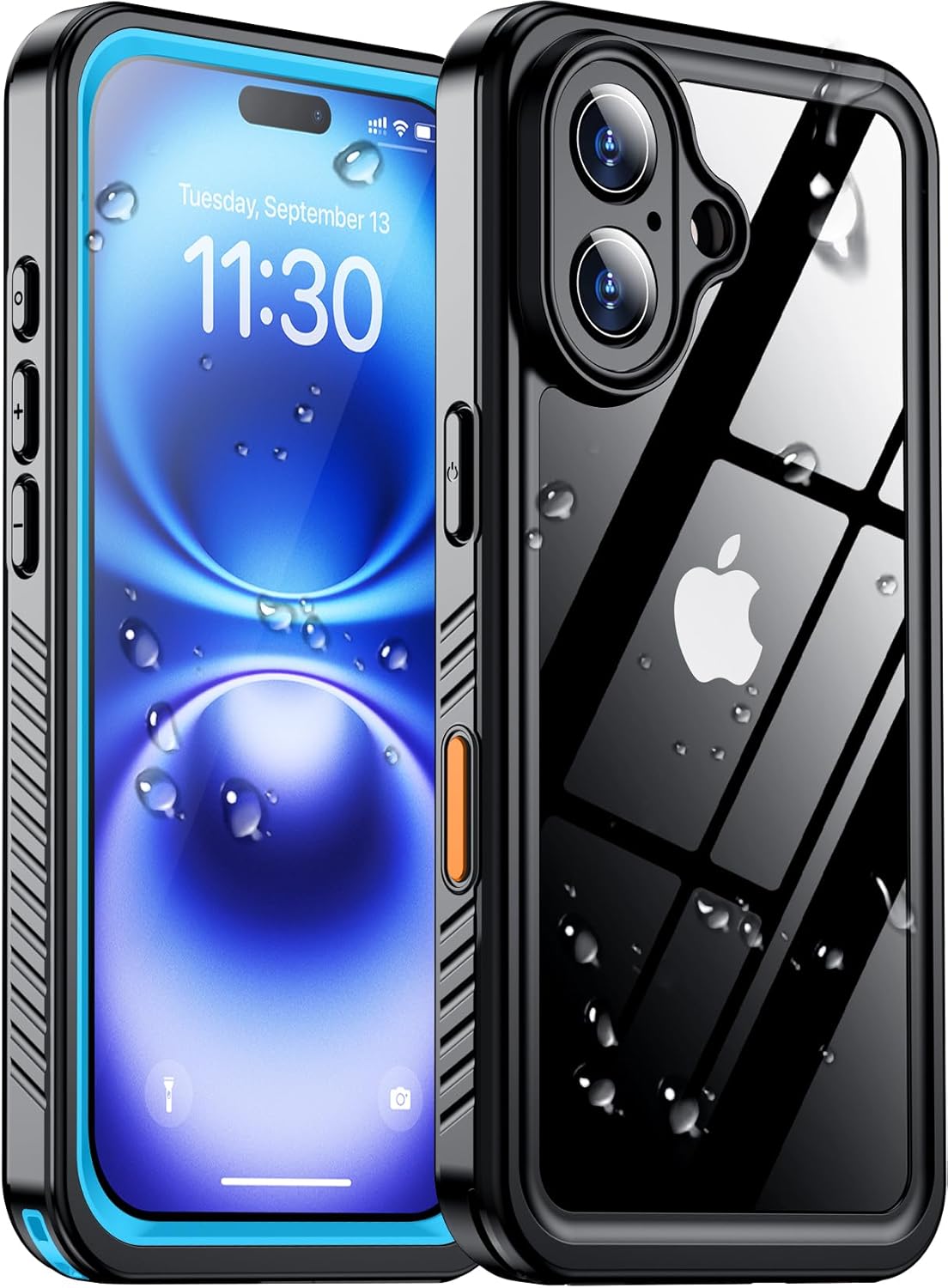 Temdan Waterproof Case for iPhone 16 - Ultimate Protection 6.1in