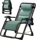 Zero Gravity Chair Lounge Recliner with Removable Cushion - Pacific