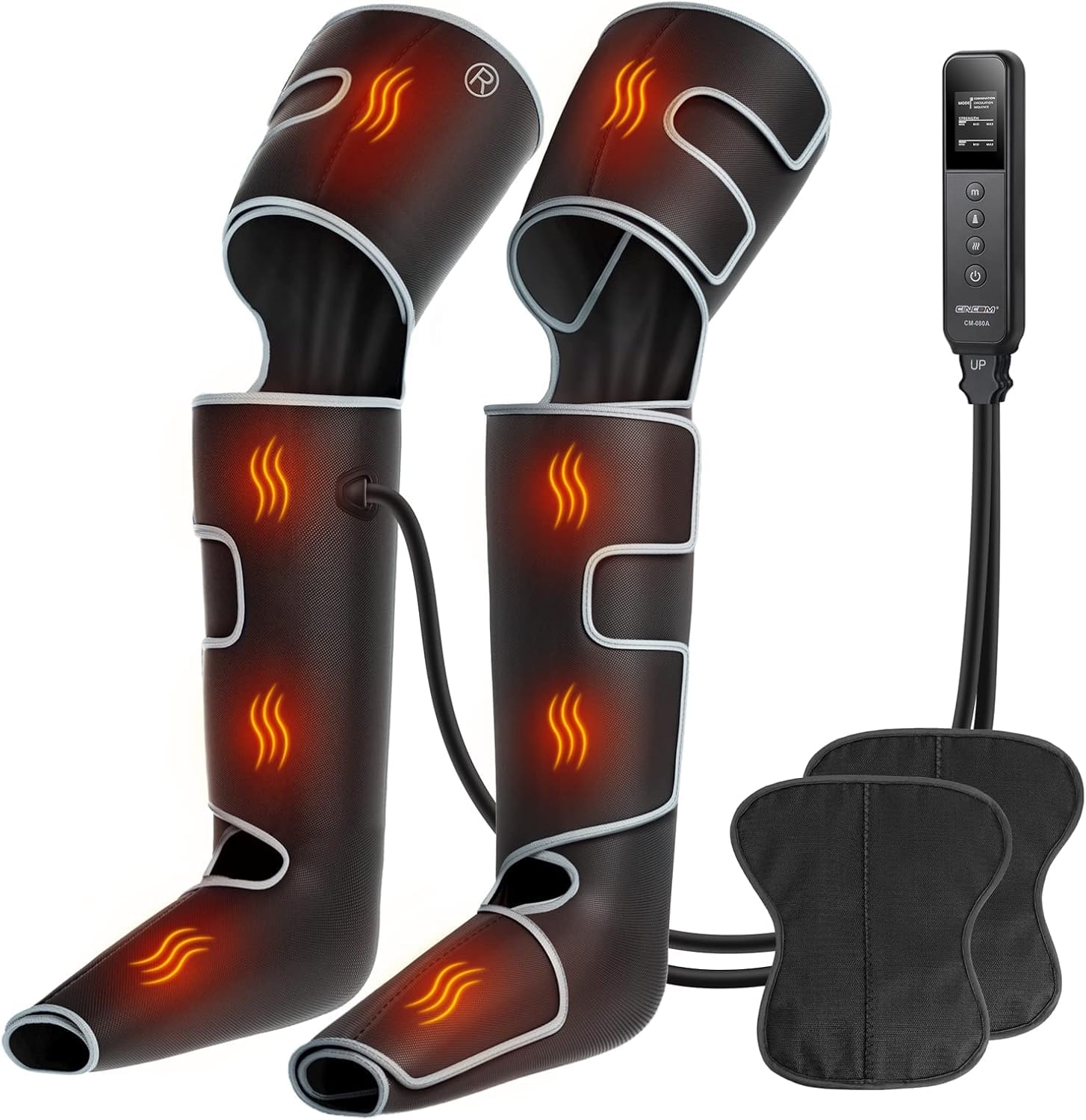 CINCOM Leg Massager with Heat for Circulation and Pain Relief