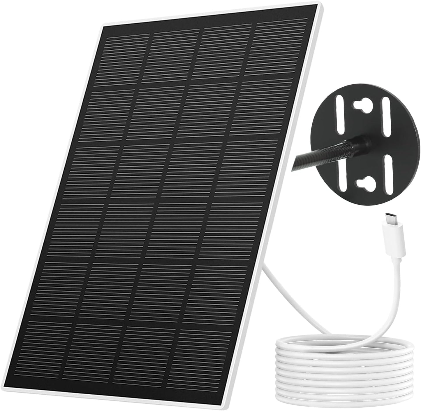 NETVUE Solar Panel: 3W Continuous Power, Weatherproof