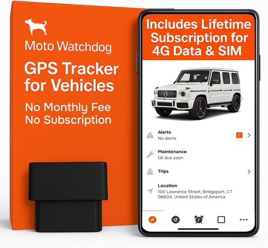 GPS Tracker for Vehicles with No Monthly Fee and Alerts