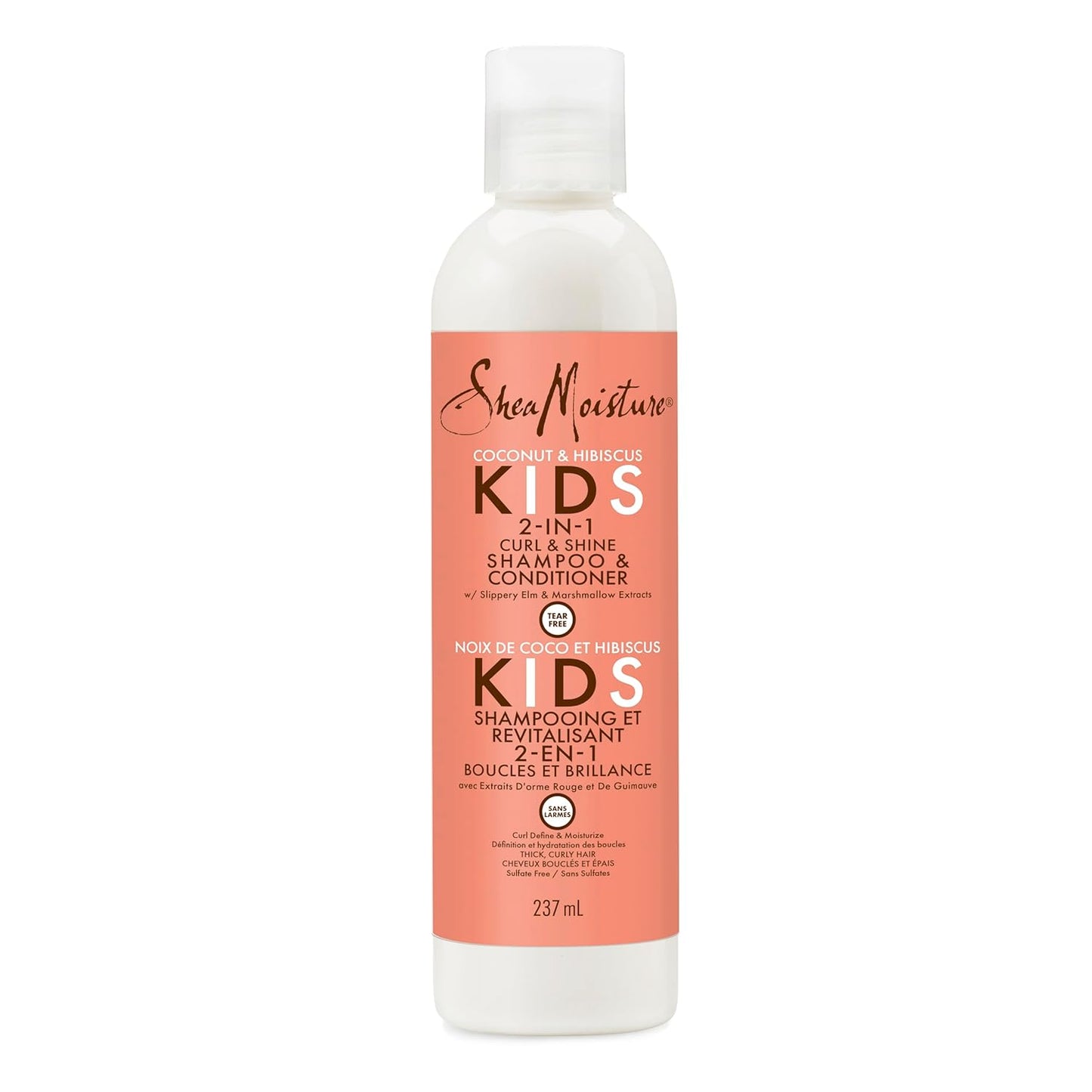 SheaMoisture Kids 2-in-1 Shampoo/Conditioner 8 oz, Hydrates Curls