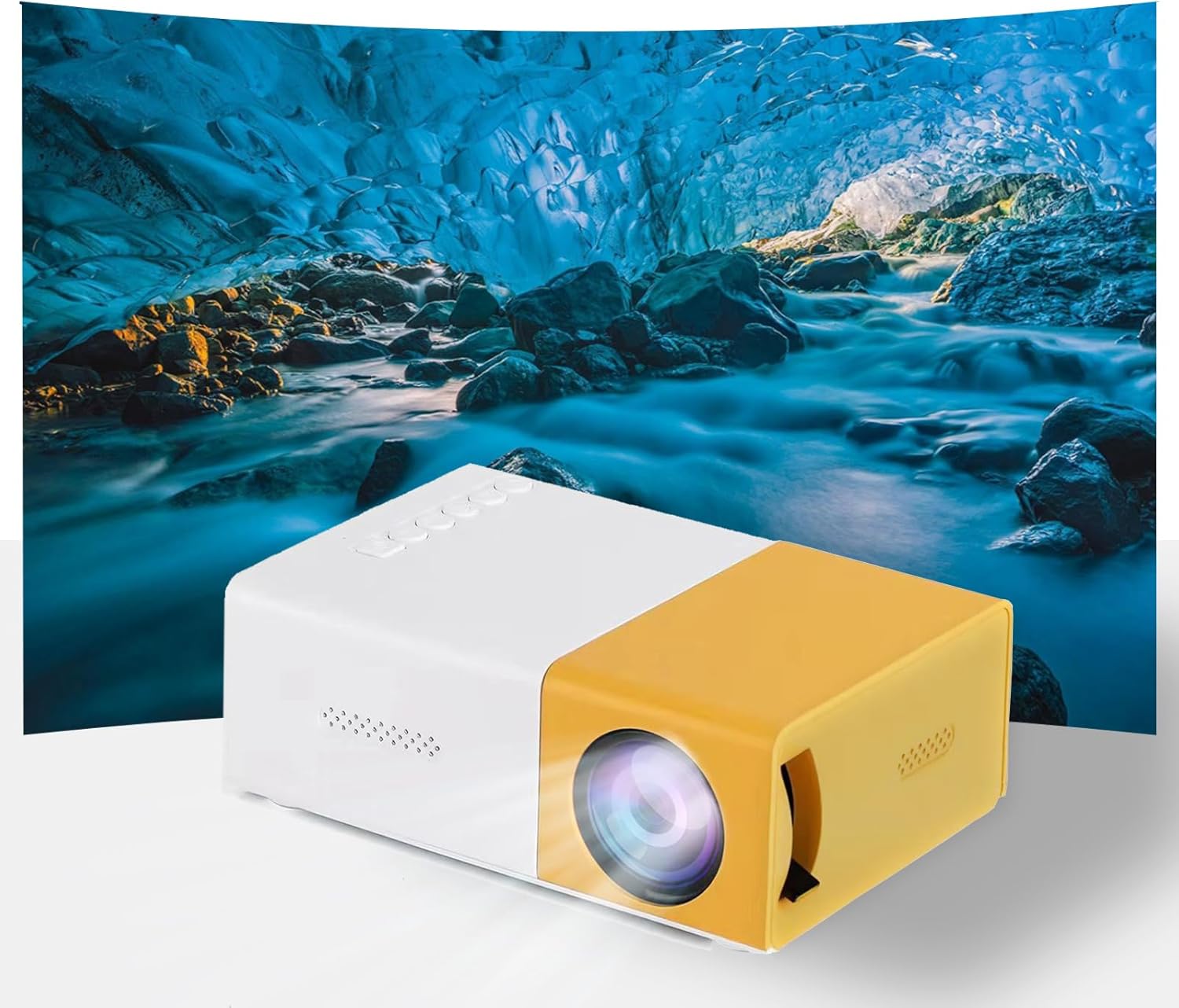 Portable 1080P Mini Projector: Smart Home Theater