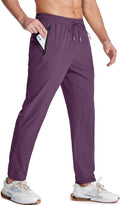 Lightweight Hiking Pants for Men - Quick Dry Zipper Pockets
