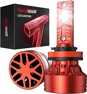 Torchbeam H11 LED Bulbs 130W 33000LM Ultra Brightness Kit