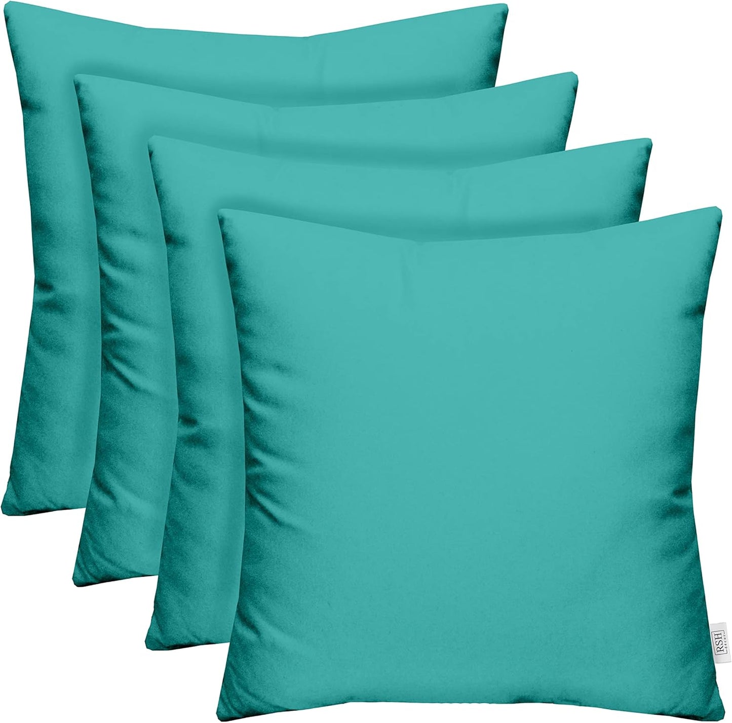 Sunbrella Square Throw Pillows Set of 4 for Outdoor Comfort