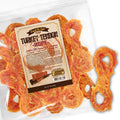 Gootoe Turkey Tendon Dog Treats Rope (M) 1 lb - Long Lasting Chew