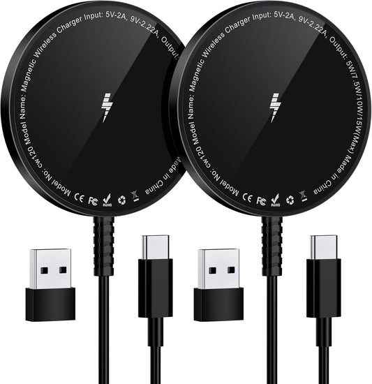 Fast Charge 2 Pack: Bohuma Mag Safe Wireless Charger!